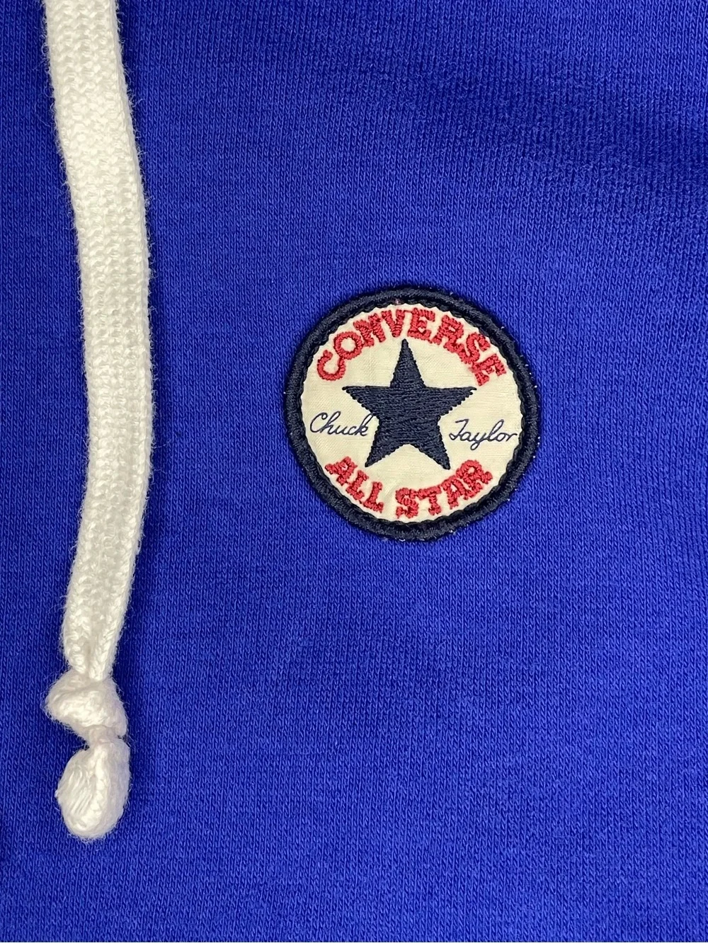 Converse Kids Cobalt Blue Full-Zip Hoodie-Small